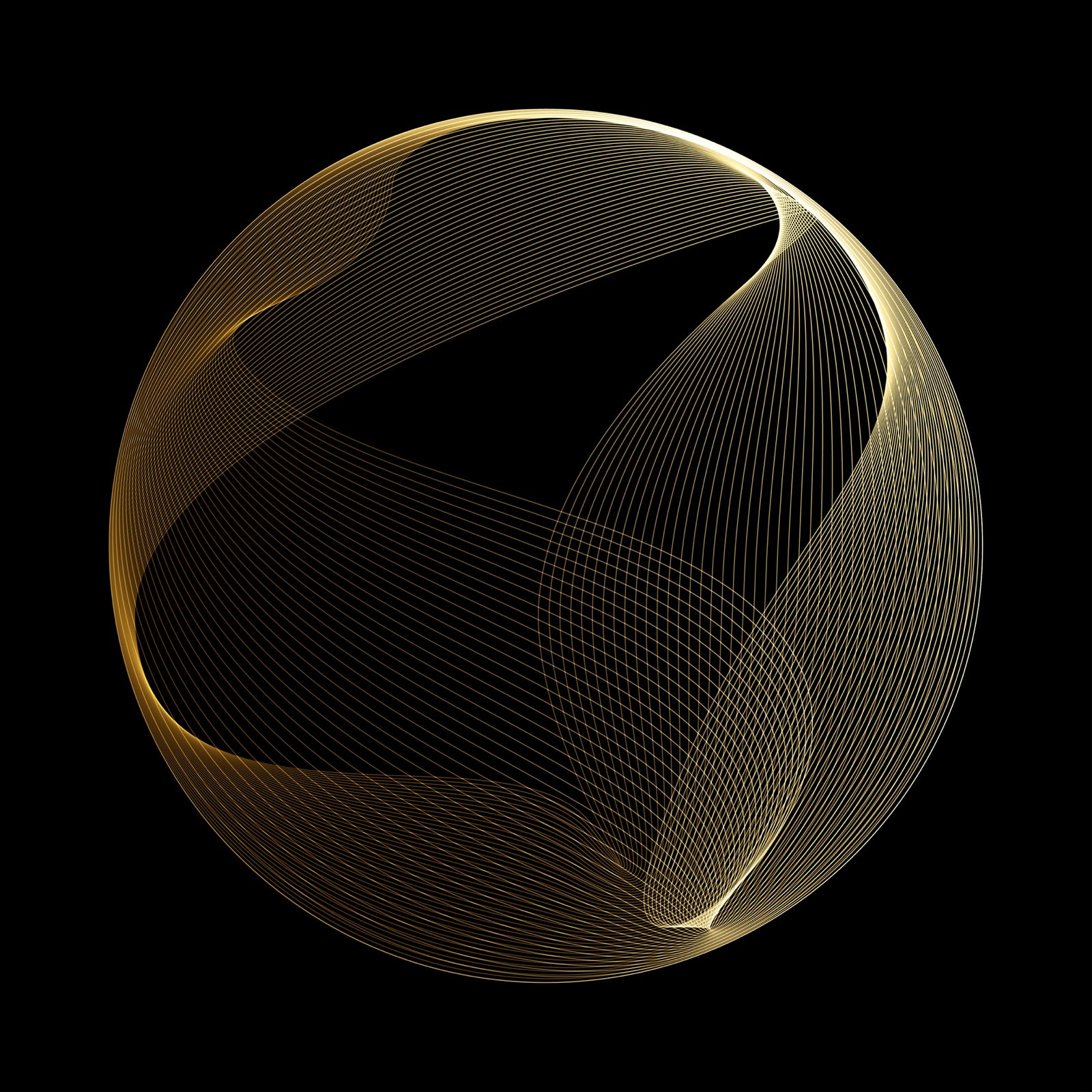 Black and gold abstract form representing the interconnected KemiKing Four Capitals